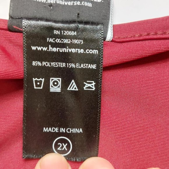 Marvel Avengers Iron Man Armor Dress - Size 2X - Picture 4 of 7